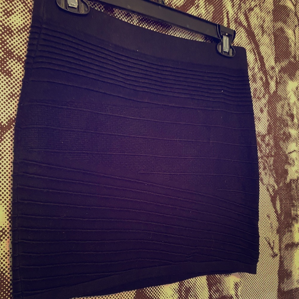 Forever 21 Black Knit Bandage style Mini skirt. Circa 2012